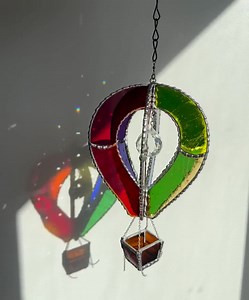 3D Spinner Hot Air Balloon Stained Glass Pattern Digital Download PNG PDF SVG Spinners Jig Glass Patterns by C - Etsy