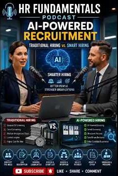 AI-Powered Recruitment | Traditional Hiring vs Smart Hiring | 8 Steps of Recruitment | HR #ai