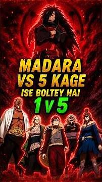 5 Kage vs Madara 🔥 | Naruto Shippuden Episode 322 Explained | Last Alive