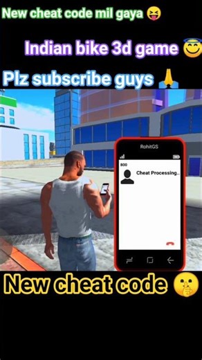 New cheat code mil gaya 😝 Indian bike 3d game #newcheatcode #3dgaming #gaming #gta5 #shorts
