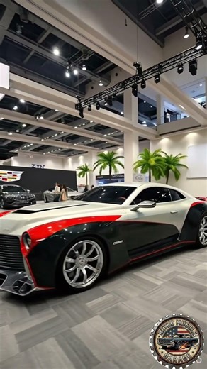 Insane Futuristic Muscle Car Concept! 🔥#cadillac