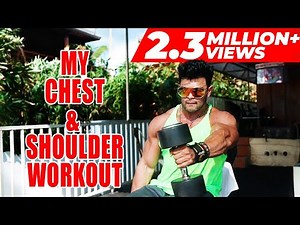 Sahil Khan's Chest & Shoulder Workout