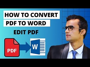 How to convert PDF to Word Doc Easy & Free | Make PDF editable