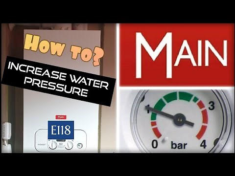 Increase Low Pressure Main Eco Compact Boiler - *Flashing E118*