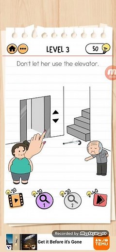 Brain Test 2 Level 3 Walkthrough Fitness with Cindy