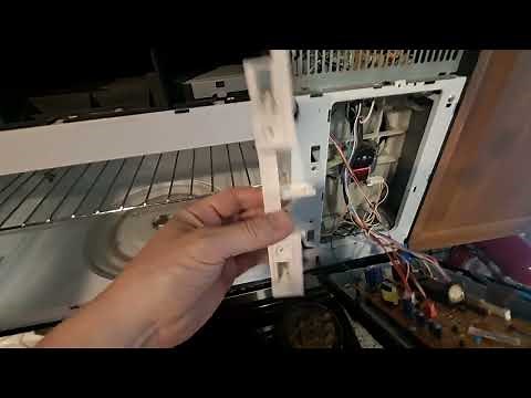 GE Microwave door switch sensor diagnosis and replacement