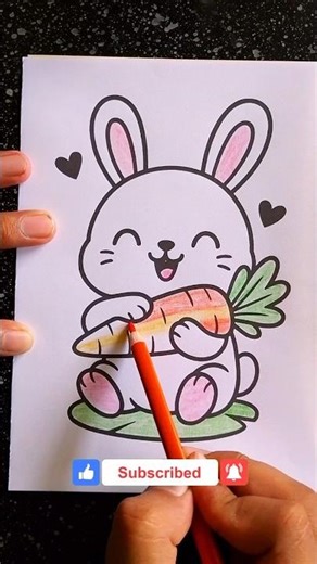 little Rabbit #coloring #colors #rabbit