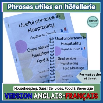 Guide de phrases utiles en hôtellerie | Anglais–Français