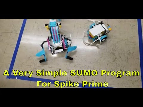 A Very Simple SUMO Program For Spike Prime