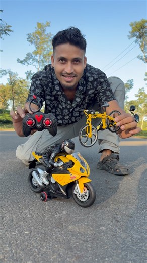 Cycle vs RC Bike Unboxing and Testing!🔥