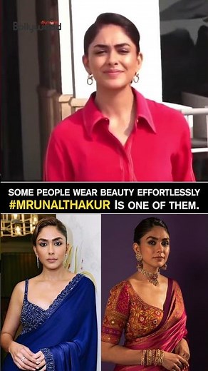 Mrunal Thakur Looks Absolutely Stunning in Red ❤️✨ | #MrunalThakur #Mrunal #Bollywood #SillyMonks