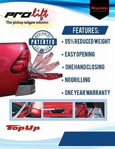 29K views · 334 reactions | Product Feature: ProLift -"tailgate assist" for easy opening and closing of your pickup tailgate. Reduces tailgate weight of up to 95%. Works in two ways- opening and closing of tailgate using just one finger. No drilling. 3 Years Warranty. Easy installation. BEWARE OF FAKE PROLIFT THAT COST AROUND php5,500. Free Shipping Nationwide. | Topup Cover Philippines - TopUp PH | Facebook