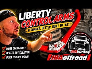 How to Install UPPER CONTROL ARMS FOR A Lifted 2002-07 JEEP LIBERTY @jbaoffroad