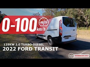 2022 Ford Transit Custom 0100km/h & engine sound