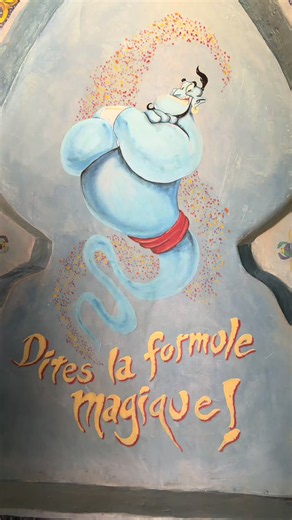 Okay who else stumbled across this by accident? 🤣 Le Passage Enchanté d'Aladdin #disneymagic #disneylandparis #disney #aladdin #fyp