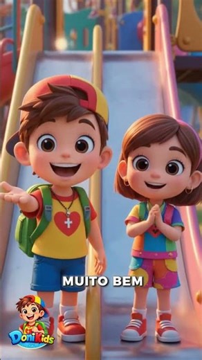😮 O QUE JESUS FARIA AQUI? 💛 | Aprendendo a Compartilhar 🛝 | Clubinho do Doni Kids