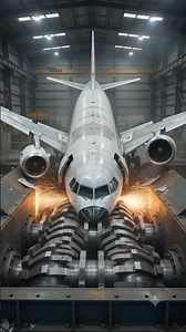 Plane VS Shredder – COMPLETE DESTRUCTION! 🛩️💥 #Shorts