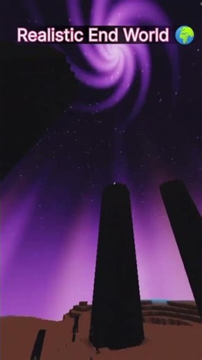 Can't Believe This End Shader 🔥 Must Try 👿 #minecraft #gaming