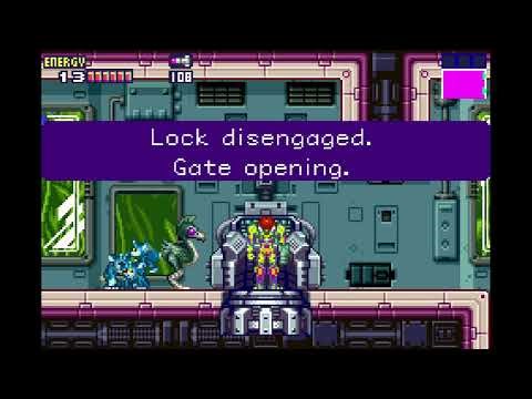 Saving the trapped animals! ! Metroid Fusion