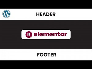 Header & Footer einer Website überall gleich darstellen mit Elementor