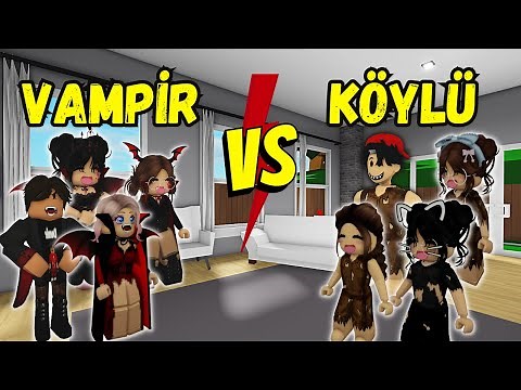 VAMPİR VS KÖYLÜ OYUNU🥳AYŞEM ECE ARI🐝ARIGİLLER🐝ROBLOX Brookhaven🏡RP 🐝AYŞEM ECE ARI