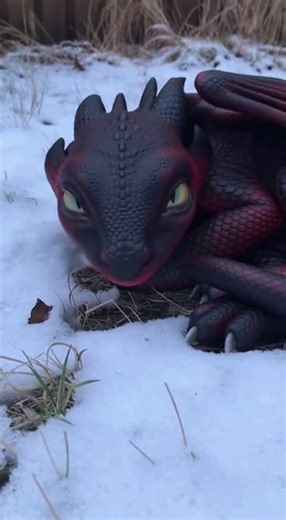 Découverte d'un adorable bébé dragon