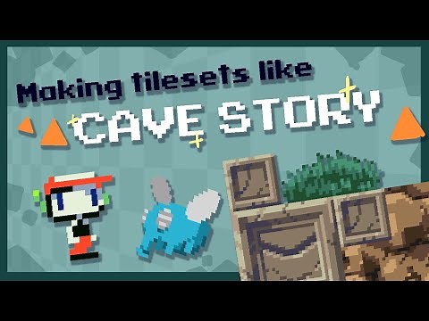 Making a Cave Story (classic) Level design.