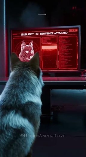 POV:Followed the wolf that saved me… found a LAB🐺🔬😱