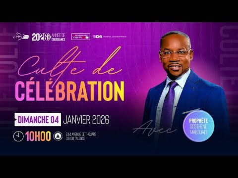 Culte de célébration I Prophète Sosthène MABOUADI