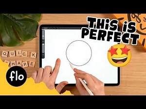 Master Procreate QUICK SHAPE: No more wonky lines! 🛑