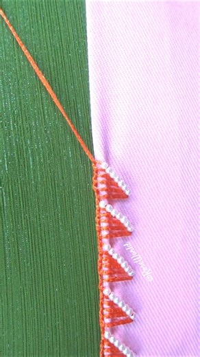 Superb 💥 viral hand embroidery border line design💥🔥