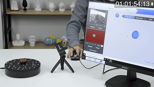 Scan Small Objects with POP 3D Scanner