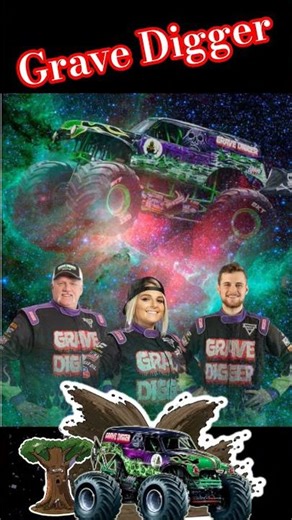 Grave Digger and his amazing drivers 💖❤️