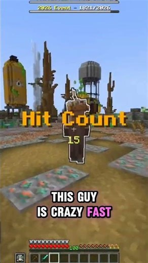 Is This The Fastest NPC!? #minecraft #shorts