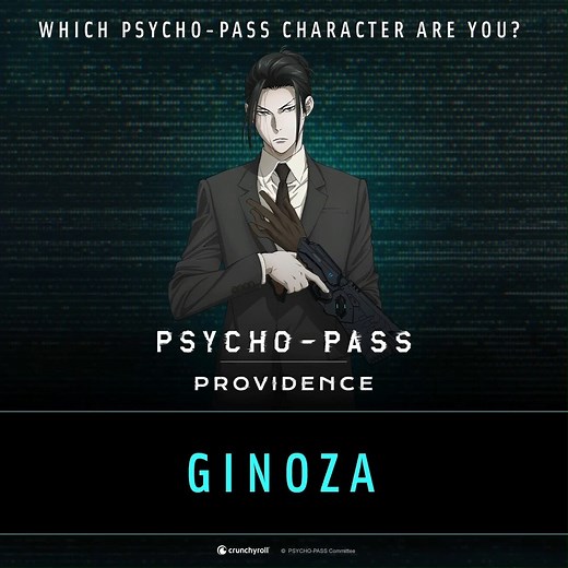 Crunchyroll India on Instagram: "Take a screenshot! 📲👀 Which PSYCHO-PASS character are you? And get ready as Akane Tsunemori and Shinya Kogami reunite to uncover an unforeseen truth behind the Sibyl System. PSYCHO-PASS: Providence heads to theaters NEXT WEEK on July 28. @sonypicturesin #Crunchyroll_in"