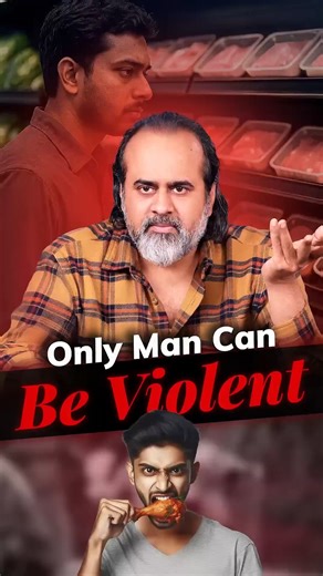 PrashantAdvait Foundation on Instagram: "Only Man Can Be Violent"