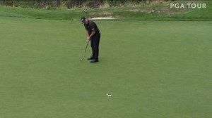 Rod Pampling rolls in birdie putt at Boeing Classic