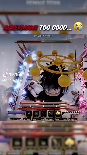 Ackerman Build AOT Revolution: Best TS & Thunder Spear Setup