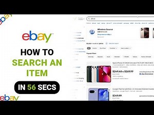 How to Search An Item on Ebay [NEW]