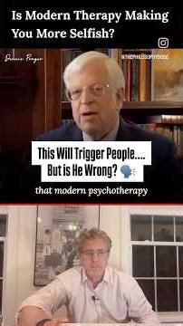 😱 Therapy Is Making You WORSE?