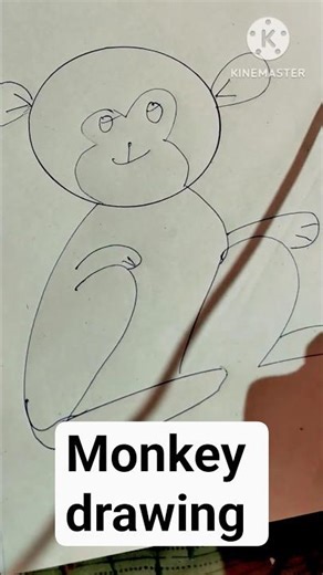 monkey drawing