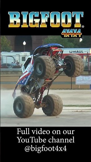 BIGFOOT Monster Truck #shorts #short #shortsviral #bigfoot4x4 #monstertruck #monstertrucks