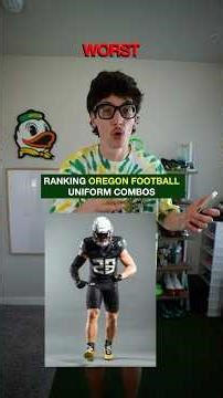 Ranking Every Oregon Uniform Combo #football