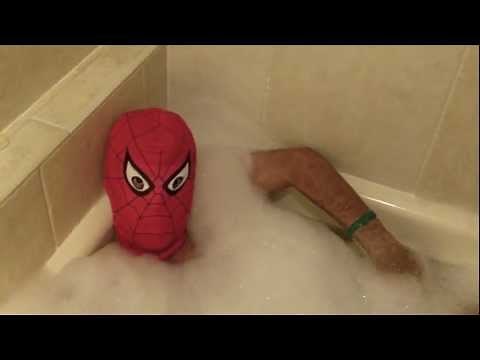 Spiderman Moment - Bath Time (Original)