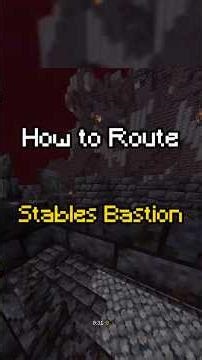 Last Part of Bastion Series! These are some ways I route stables bastion! 🐎