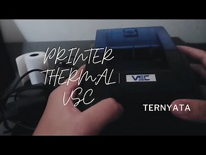 Printer Thermal Bluetooth VSC - Tutorial