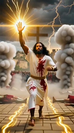 Jesus Destroys Dark Black Monster & Saves Little Girl! 🌑⚡ Heart-Pounding Miracle