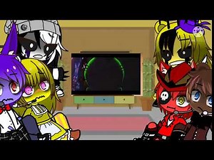 FNAF 1+puppet react to Security Breached by j-gems//andrej989//