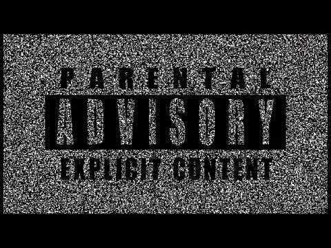 TV Glitchy Parental Advisory with Black Transition (5 Secs) FREE TO USE