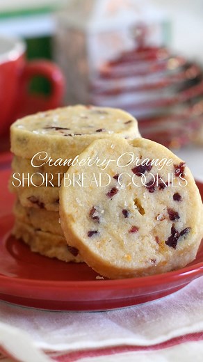 ✨Cranberry-Orange Shortbread Cookies✨As promised, here is the full video recipe for these melt-in-your-mouth, buttery and easy-to-make cranberry orange cookies😍❤️INGREDIENTS* 4 oz (115 gr) unsalted butter, softened* 1/2 cup (100 gr) sugar* 2 orange zest, finely grated* 1 egg yolk* 1 teaspoon vanilla extract* pinch salt* 1 1/3 cup (160 gr) all-purpose flour* 1/3 cup chopped dry cranberries* sparkling sugar to decorate, optionalDIRECTIONS: on my website - link in profile and comments. OR Google S